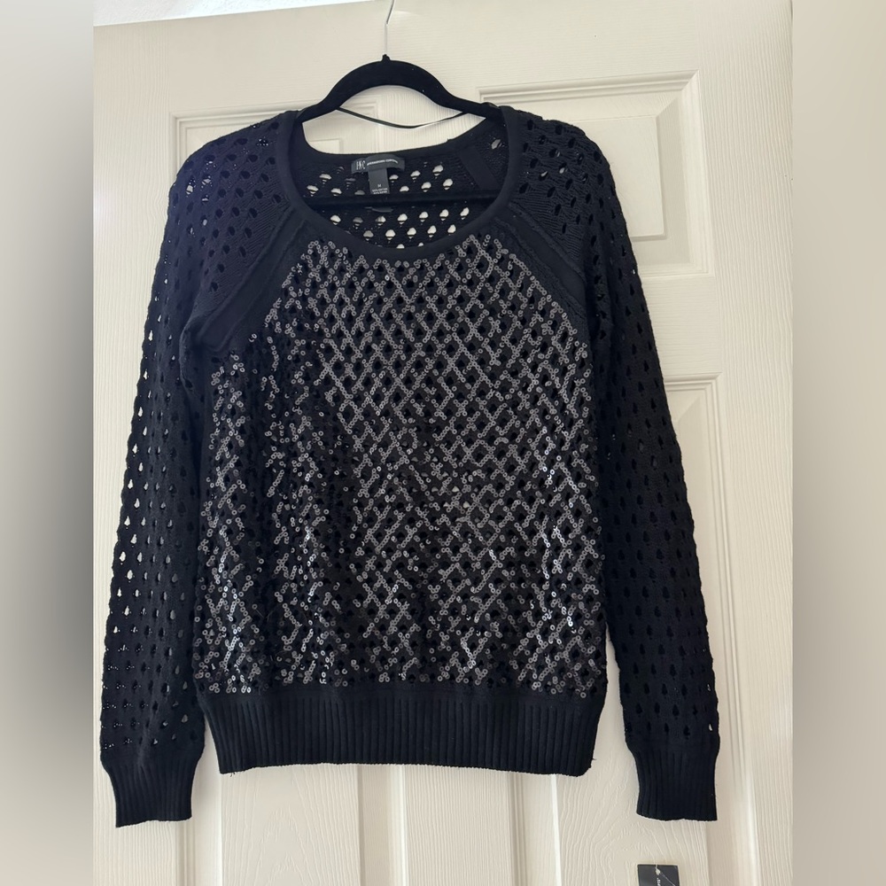 Black sweater! Size medium! Brand is INC!